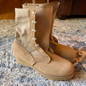 Wellco Vibram military boots hot weather